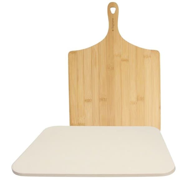 Tognana pizzasten - W598903PRBL - Pizzastensset 3 stycken 38 cm x 30 cm x H 3 cm, kräm