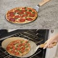 Miniatyrbillede 3 af 3: Pizzadej-overførselsstativ 30 cm rustfrit stål