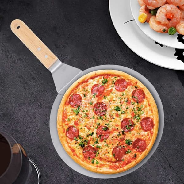 Pizzadej-overførselsstativ 30 cm rustfrit stål