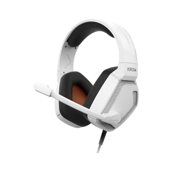 AURICULARES GAMING KROM KOPA PRO STEREO VIT WHITE