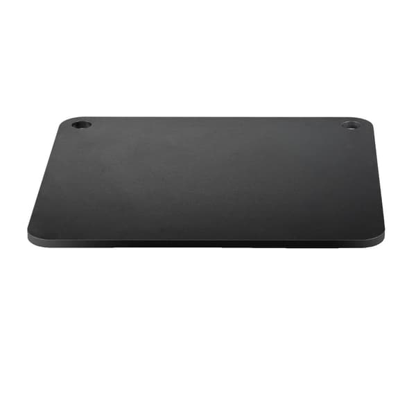 Pizza Stålplade, Multi-Størrelse, Forbehandlet Kulstofstål,16 x 14.5 x 0.375 tommer