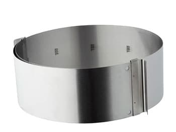 Justerbar kagering 18/0 stål Funktion