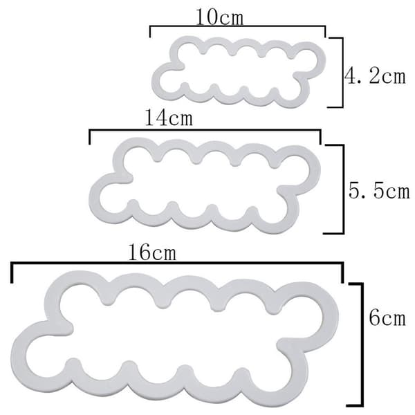 3D Cake Rose Flower Cutter Mold Fondant Icing Decor Mould