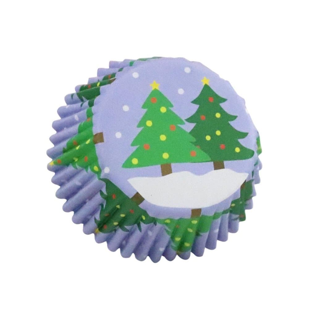 Muffinsformar Lila Julgran PME