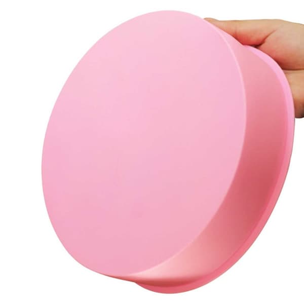 Stor rund bakform silikon kake mold 20 cm