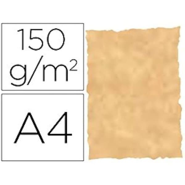 Pergamentpapper - MICHEL - Okra A4 - 25 enheter