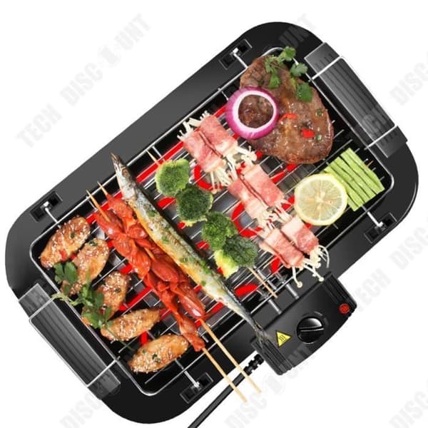 TD® Inomhus elektrisk ugn grillugn hushålls utomhus elektrisk ugn hushåll rökfri grillugn grill