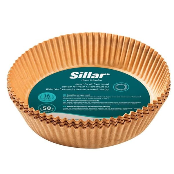 Engångsformar - Sillar - 16 cm - Non-stick - Vattentåliga - Förpackning med 50