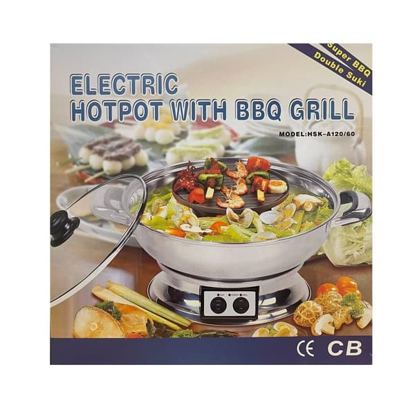 Multi-Cooker Med BBQ Grill KAILO Kina