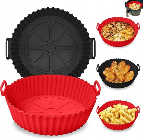 SILIKONBAKFORM för ugnsfritös 17 x 5 cm VÄRMEBESTÅENDE