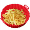 Miniatyrbild 5 av 8: SILIKONBAKFORM för ugnsfritös 17 x 5 cm VÄRMEBESTÅENDE