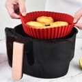 Miniatyrbild 6 av 8: SILIKONBAKFORM för ugnsfritös 17 x 5 cm VÄRMEBESTÅENDE