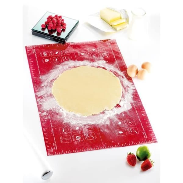 MASTRAD Graderad bakplåt F45210 - 40 x 60 cm - Röd