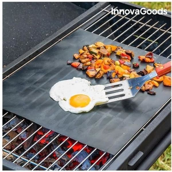 Bakmatta - InnovaGoods - Paket om 2 - Glasfiber - Non-stick - 40 x 33 cm