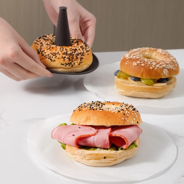 Bageforme 6 stykke brød donut silikone forme sæt