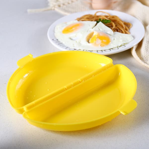 Koti Munakas Muoto Mikroaaltouuni Egg Walker Puoliympyrän muotoinen munakas