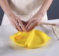 Pikkukuva 4 / 5: Koti Munakas Muoto Mikroaaltouuni Egg Walker Puoliympyrän muotoinen munakas