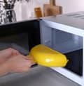Pikkukuva 5 / 5: Koti Munakas Muoto Mikroaaltouuni Egg Walker Puoliympyrän muotoinen munakas