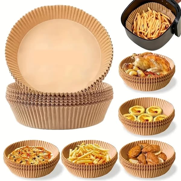 Bagepapirindsats til airfryer AIR FRYER 20 cm/100 stk.