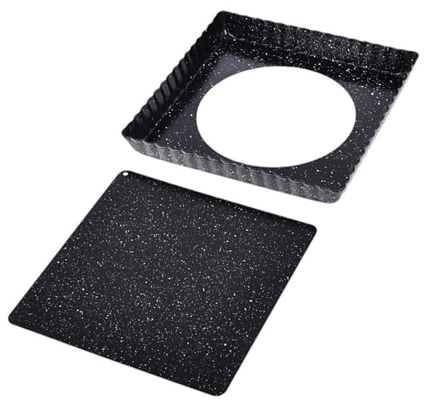 Bakform MAZURKA TART 20x20x2,5 cm NON-STICK
