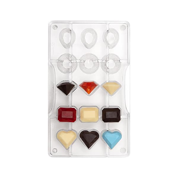 Professionel chokoladeform DIAMOND DECORATIONS