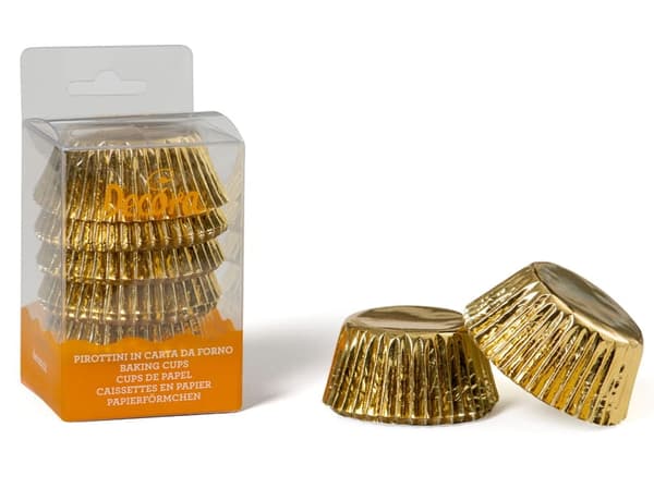 Muffinivuoat GOLD 50x32mm 60 kpl