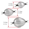 Pikkukuva 2 / 3: Polykarbonaatista valmistettu suklaamuotti 3D EGG EGG 3 kpl