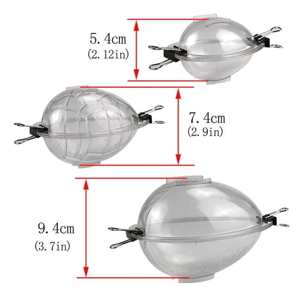 Polykarbonaatista valmistettu suklaamuotti 3D EGG EGG 3 kpl