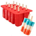 Miniatyrbillede 1 af 5: Silikone isform 10 GN + pinde