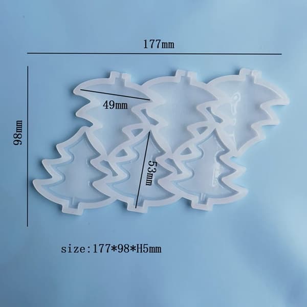 Silikonimuotti isomalt-joulukuusille Joulukuusi