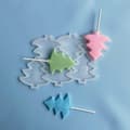 Pikkukuva 2 / 3: Silikonimuotti isomalt-joulukuusille Joulukuusi