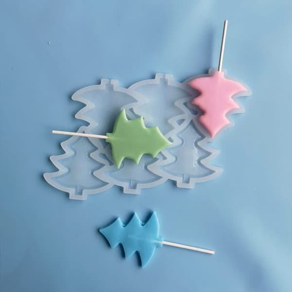 Silikonimuotti isomalt-joulukuusille Joulukuusi