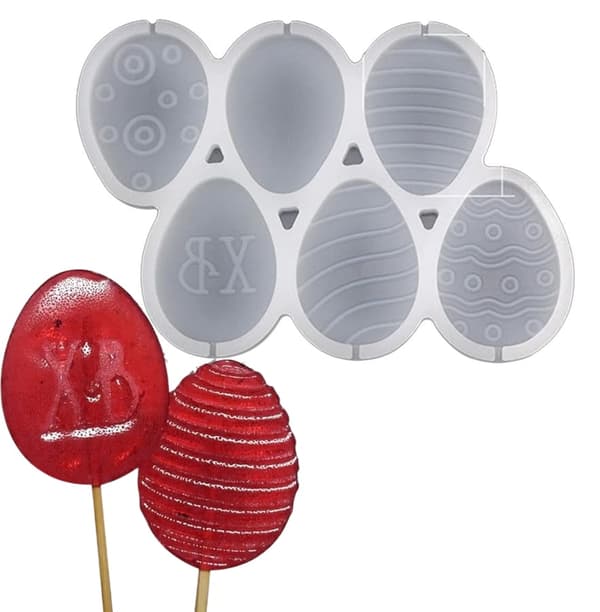 Silikonimuotti isomalt-pääsiäismunalle