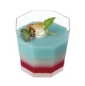 Miniatyrbild 3 av 3: Plastmuggar för desserter Åttkantiga muggar 170ml/25 st