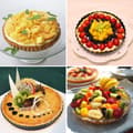 Miniatyrbillede 3 af 4: Metalform til mazurka-tærte 25 cm NON-STICK