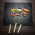 Miniatyrbild 3 av 4: Återanvändbart non-stick grillmatta, 33x40Cm, 0.2Mm tjocklek, skyddslakan för BBQ