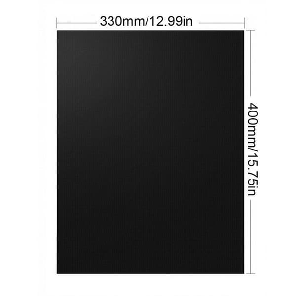 Återanvändbart non-stick grillmatta, 33x40Cm, 0.2Mm tjocklek, skyddslakan för BBQ