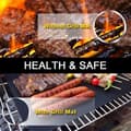 Miniatyrbild 4 av 4: mixigoo Bakmat, Set med 5 Bakplåtar för Grill och Ugn, 40 x 33 cm Non-stick Återanvändbar BBQ och Plåtar