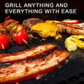 Miniatyrbild 2 av 4: mixigoo Bakmat, Set med 5 Bakplåtar för Grill och Ugn, 40 x 33 cm Non-stick Återanvändbar BBQ och Plåtar