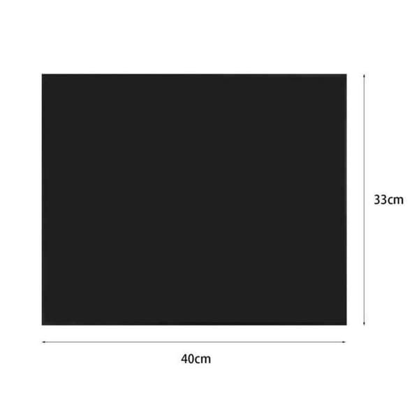 Set med 5 BBQ- och ugnsbakmattor - 40cm*33cm BBQ non-stick-plåtar och återanvändbara bakplåtar