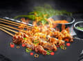 Miniatyrbild 5 av 5: Set med 8 Återanvändbara BBQ Filtar för Utomhus, Matta för Gasgrill, Kolgrill, 40x33cm