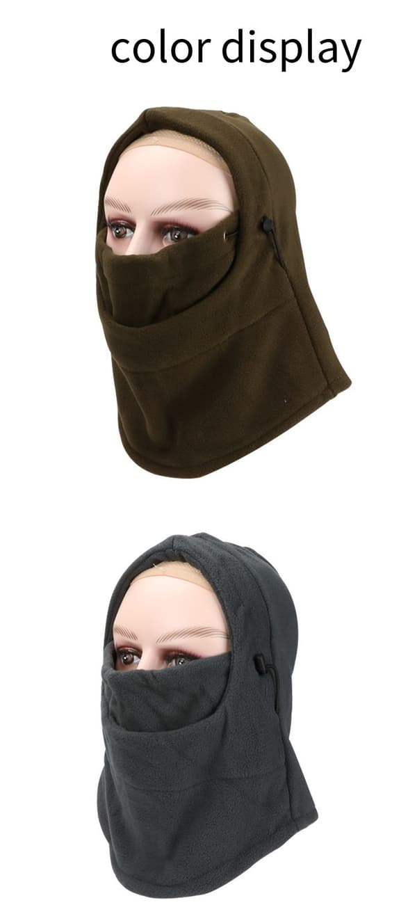 INF Vinter Balaclava hætte Sort S