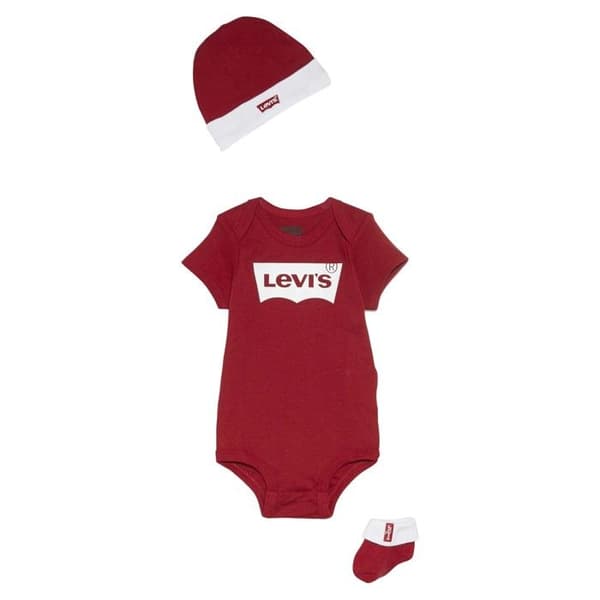 Coffret Levis Bottines Bonnet Body - Röd