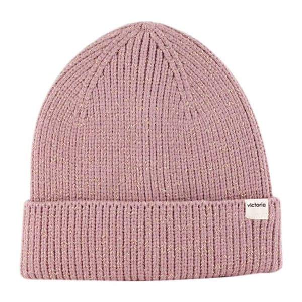 Mössor - VICTORIA - Rosa - Stickat och tyg - Vuxen - Dam - Höst / Vinter