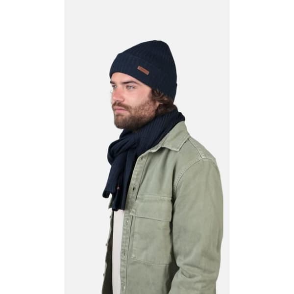 Barts Wilbert Turnup Beanie - blå - TU