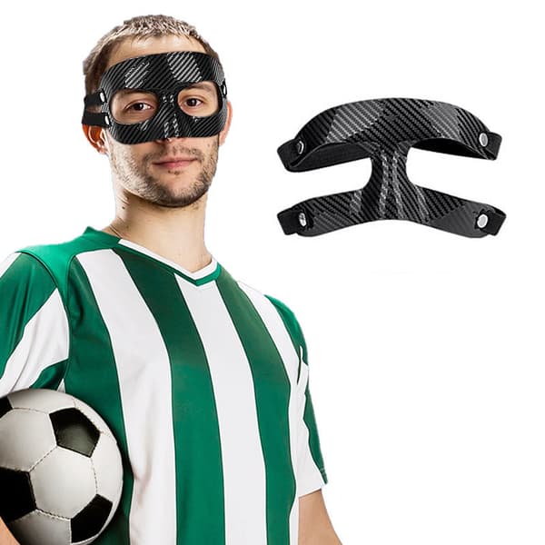 INF Svart beskyttelsesmaske for sport