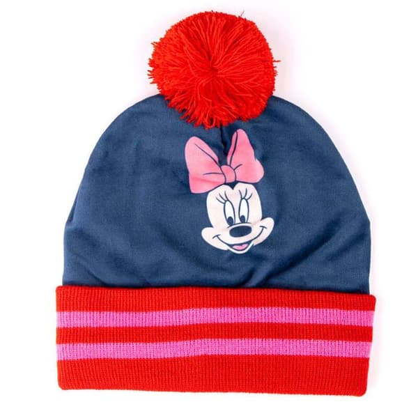 Tillbehörsset - Cerda - Disney Minnie - Mössa, handskar, halsduk - Rosa - Vinter