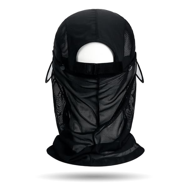 INF Solbeskyttelseshat med aftagelig nakkeklap og ansigtsskærm