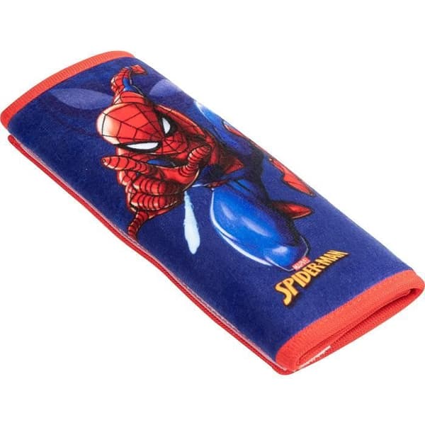 Marvel Spiderman Säkerhetsbältesfack Enkelsele Bil Mjukt kuddelager Skyddar säkerhetsbälten Spiderman...