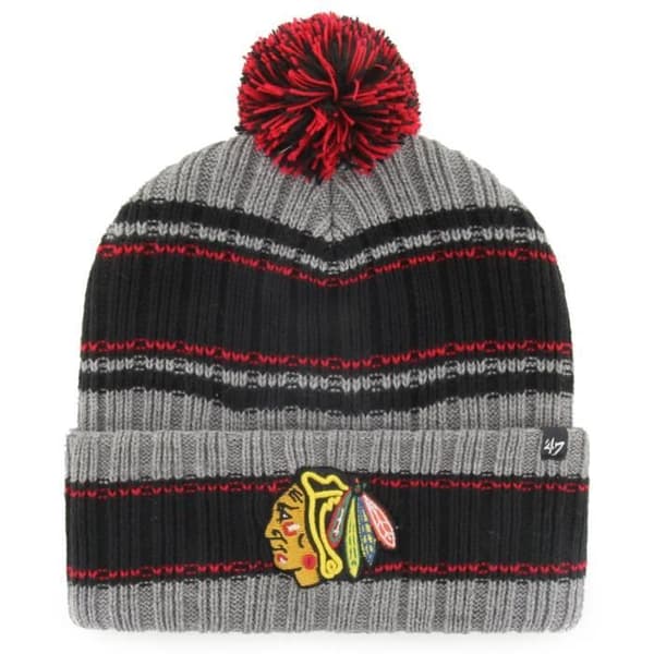 47 Brand Stickad Mössa - REXFORD Chicago Blackhawks